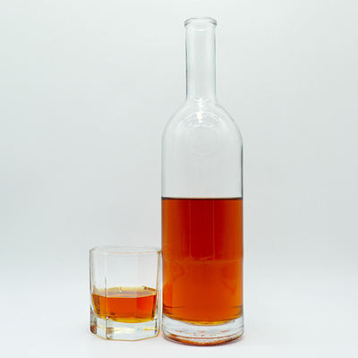 500 ml 700 ml 750 ml Vollautomatische Whisky Rum Brandy Getränke Glas Flaschen mit Alkohol für Wein