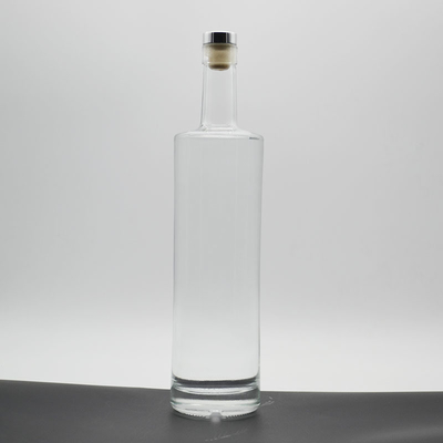 Super Flint Glas 750 ml Flasche für Dicke Boden Korken und kundenspezifische Gestaltung von Alkohol