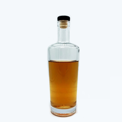Super Flint Glasmaterial 700ml Whisky Flasche für schicke Design Gebraucht Wein Glasflasche