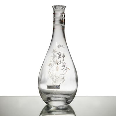 Material für das Kragenmaterial Super Flint Glasmaterial Alkohol Wodka Whisky Glasflasche