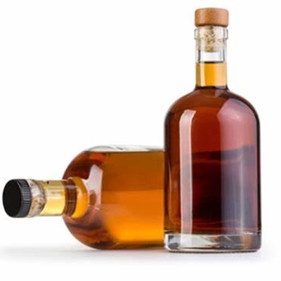 Warmstempeln Oberfläche Handhabung Glasflaschen für Wodka Gin Spirit 500 ml 1 Liter