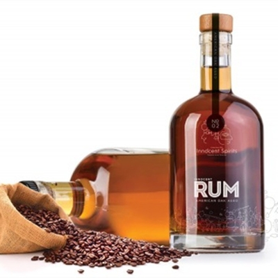 Warmstempeln Oberfläche Handhabung Glasflaschen für Wodka Gin Spirit 500 ml 1 Liter
