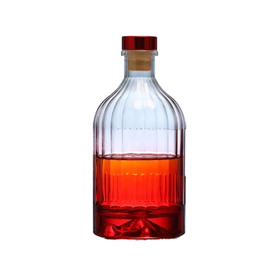 OEM-Flasche für Softdrinks aus klarem Glas 300 ml 500 ml 750 ml mit tiefem Frostprozess