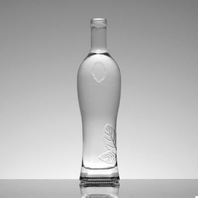 OEM-Flasche für Softdrinks aus klarem Glas 300 ml 500 ml 750 ml mit tiefem Frostprozess