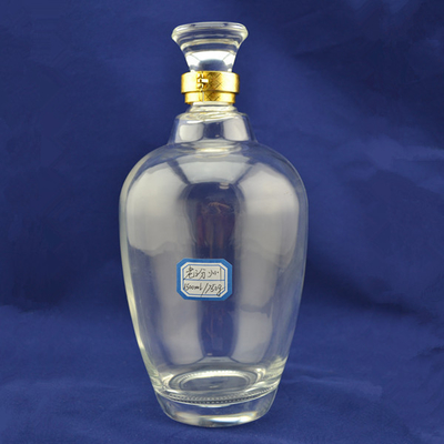 OEM-Flasche für Softdrinks aus klarem Glas 300 ml 500 ml 750 ml mit tiefem Frostprozess