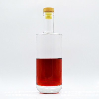 Whisky 700 ml Schwarzer Alkohol UV Champagner Flasche Frosted Roller Leere Flaschen 500 ml 1000 ml