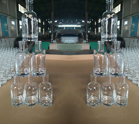 200 ml 375 ml 500 ml 750 ml Super Flint Glas Weinflaschen mit Korkverschluss