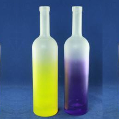 Super Flint Glasmaterial 375 ml klare PET Getränke Plastikflasche für Saft
