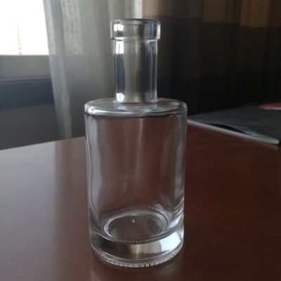 500 ml eigene T-Top klare Whisky Wodka Liquor Glasflasche mit High Flint Glasmaterial