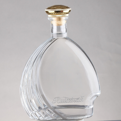 Super Flint Brandy Glasflaschenhersteller mit Korkverschlussart und FOB-Frist