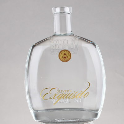 Super Flint Brandy Glasflaschenhersteller mit Korkverschlussart und FOB-Frist