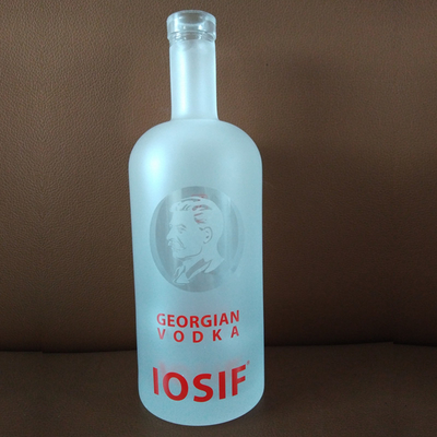 Custom Crystal Glass Leergefrorene Tequila 700 ml Flasche für Alkohol Whisky Wodka 750 ml