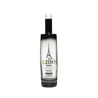 700 ml 750 ml 1-Liter-Rum-Alkoholflaschen mit Korkkopf in Super Flint Glas