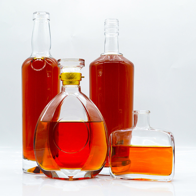 Einzigartiges Muster 100 ml Tequila leere Flasche für Spirituosen Wein Gin Alkohol Getränk Sauce