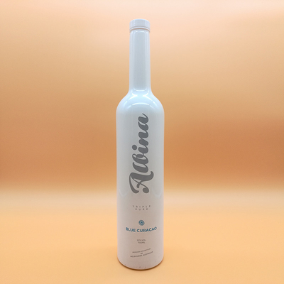 Kostenlose Probe Decal Oberfläche Handling Glas Weinflaschen für Gin Wodka Whisky