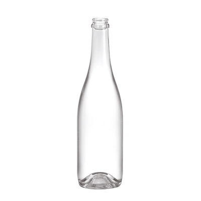 Super Flint Glasmaterial 500 ml 750 ml Gin Spirit Flasche für Wassergetränke und Alkohol