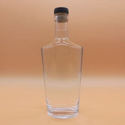 Glas Whisky Flaschen 750 ml Fassungsvermögen Glas mit Kappe Andere Tiefprozess Warmdruck