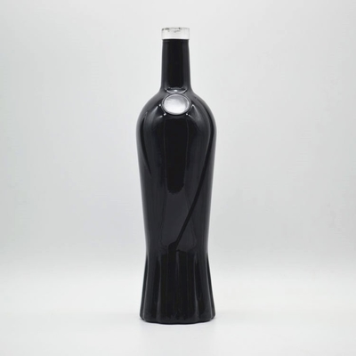 Farbige Tequila-Flasche mit gravierbarem Quadratmuster 500 ml für heiße alkoholische Getränke