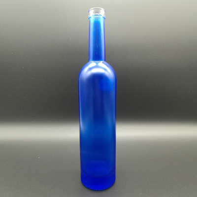 Kostenlose Probengebühr Glas-Gin-Flaschen für Alkohol/Liquor leere Glasflasche