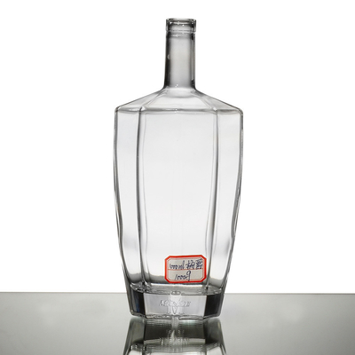 Material für das Kragenmaterial Super Flint Glasmaterial 4,5 L Glasflasche für Wodka Gin Whisky