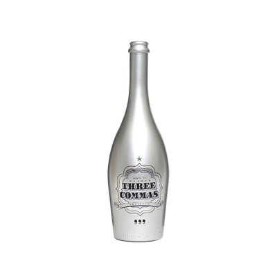 Super Flint Glas individuell gefertigte Form Brandy Liquor Flasche 200 ml Leer 750 ml 500 ml