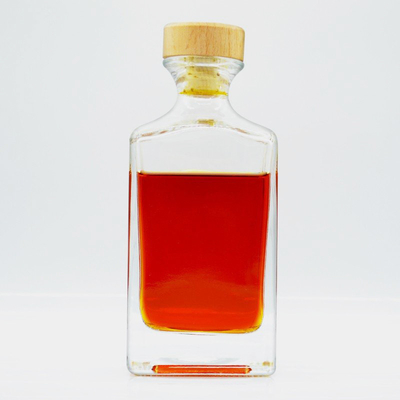 750 ml klare Glasflasche für Runde Getränke Whisky Champagner Spirit 500 ml Kapazität