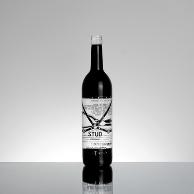 Super Flint Glas 375 ml 500 ml 700 ml Flaschen für Wodka Gin Whisky Rum Brandy Großhandel