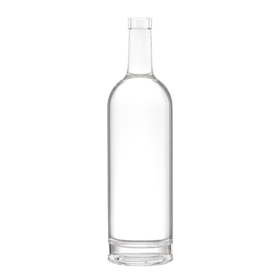 Warmstempel 2 Liter Glasflasche für individuelle Form Saft Spirituosen Alkohol Wodka Gin Blauwein