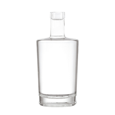 Warmstempel 2 Liter Glasflasche für individuelle Form Saft Spirituosen Alkohol Wodka Gin Blauwein