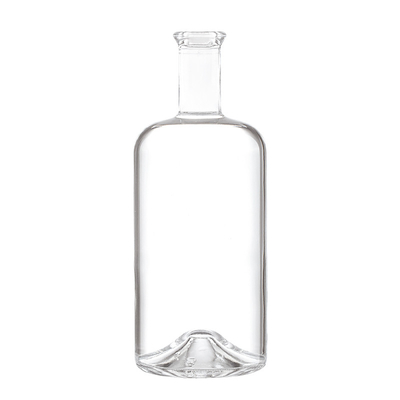 Crystal White 750 ml Super Flint Glasflasche für Whisky Tequila Champagner Rum Wodka