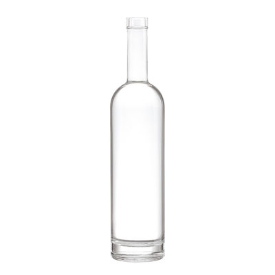 Crystal White 750 ml Super Flint Glasflasche für Whisky Tequila Champagner Rum Wodka