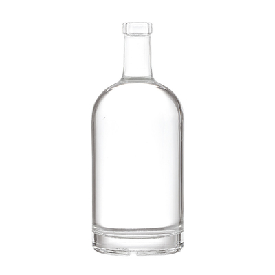 Crystal White 750 ml Super Flint Glasflasche für Whisky Tequila Champagner Rum Wodka