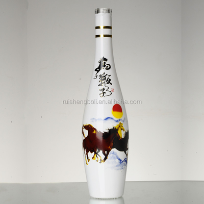 500 ml/700 ml/750 ml Olivenöl extra virgin Glasflaschen für Saucen