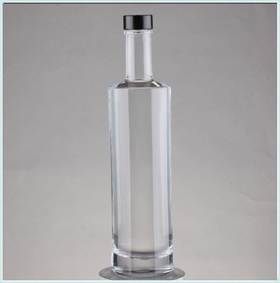 Durchsichtige leere Warmstempel Super Flint Glas Flaschen mit Korken 75cl 750ml Kapazität