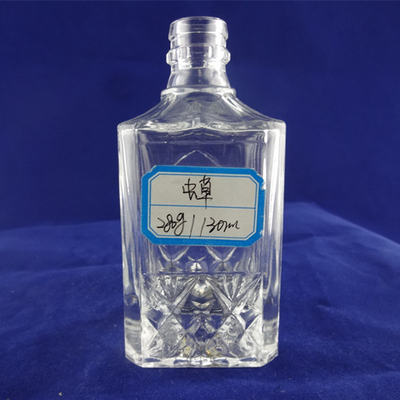 Maßgeschneiderte 50 ml 100 ml Sprühglas-Tropffflasche für wiederauffüllbare Parfüm OEM akzeptiert