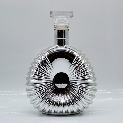 Decal Oberflächenbehandlung Super Flint Glasmaterial Leere 750 ml Wodka Flasche für Spirituosen