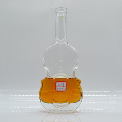 Maßgeschneiderte 750 ml/500 ml Glasflasche für Spirituosen Verpackung Abdrehkappe Versiegelung Typ
