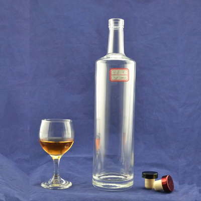 Alkoholflasche mit Korkkappen 1 Liter Fassungsvermögen