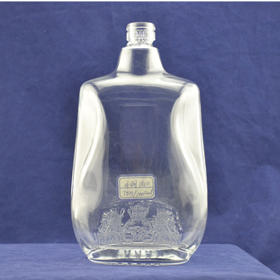 Alkoholflasche mit Korkkappen 1 Liter Fassungsvermögen