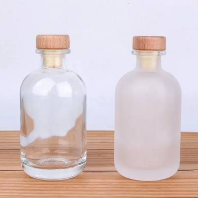 Super Flint 700 ml klare leere Flasche aus Glas mit Alkohol