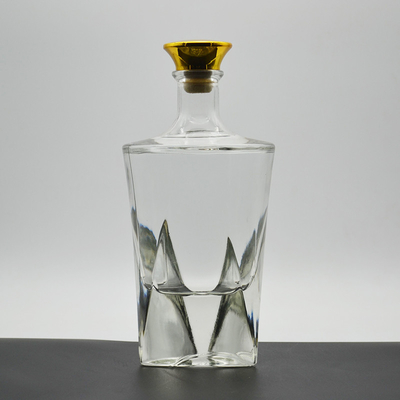 Industrielle Getränke Glasflasche mit kundenspezifischem Design Glas Flaschen für Alkohol für Wodka
