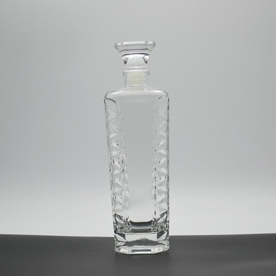 Industrielle Getränke Glasflasche mit kundenspezifischem Design Glas Flaschen für Alkohol für Wodka