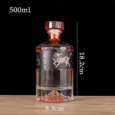 100 ml Remy Martin Glasflaschen bei CNF für Wodka Whiskey Brandy in 250 ml 500 ml 700 ml