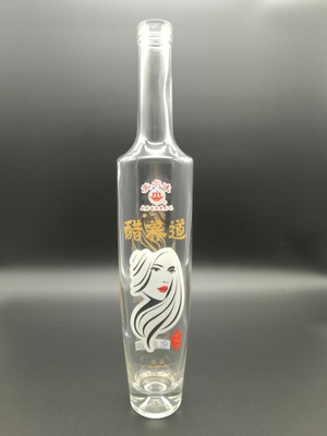 Anpassungsfähige Limoncello Liquor Wodka Glasflasche 750 ml für die Getränkeindustrie