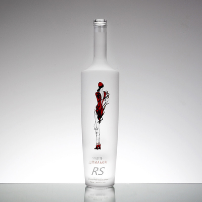 Glasflasche mit Verschluss/Schraubenkappe für Gin, Wodka, Tequila, Spirituosen und Spirituosen
