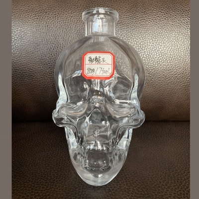 Decal 1000 ml Oberflächenbehandlung Schädel Glasflasche für Spirit Bong