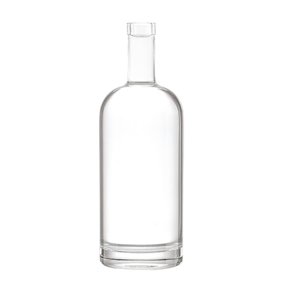 Personalisiertes Logo 375 ml kleine Flaschen Verpackung für 200 ml klaren Alkohol