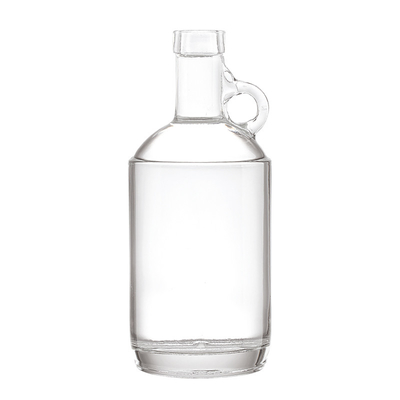 Personalisiertes Logo 375 ml kleine Flaschen Verpackung für 200 ml klaren Alkohol