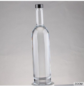 750 ml klare Glasflaschen für Wodka Whisky Spirituosen Alkohol