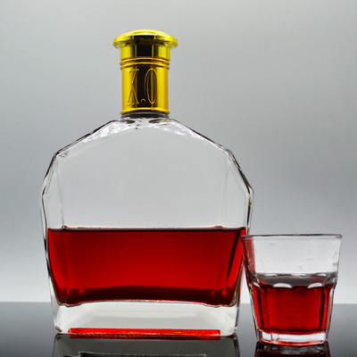 OEM/ODM akzeptabel 1 Liter Glasflasche für Alkohol Whisky Gin Tequila von Professional